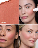 cheeks-blush; Un rosa caldo-nude con sottotoni color pesca