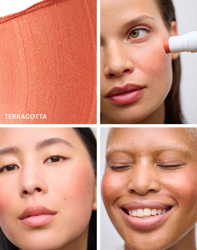 ; Blush & Glow Duo Stick Blush in Terracotta