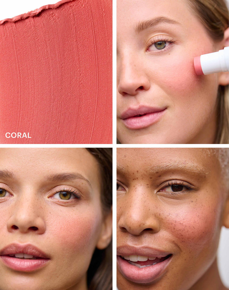 ; Blush & Glow Refill Blush in Coral