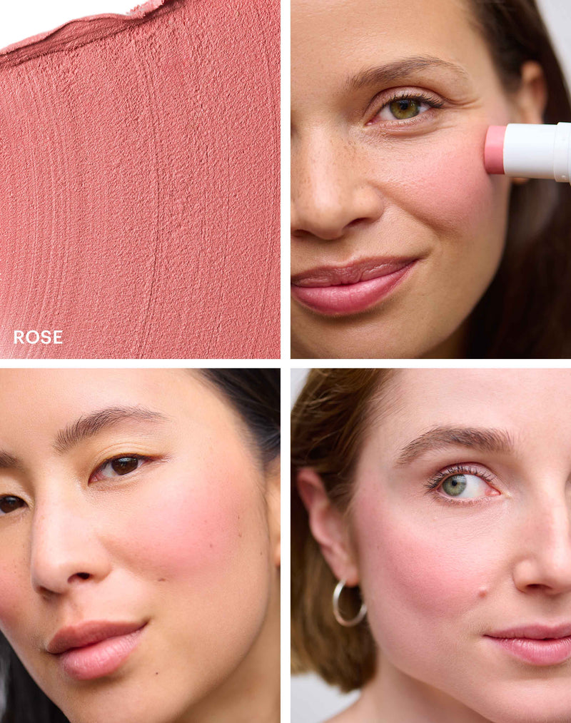 ; Blush & Glow Refill Blush in Rose