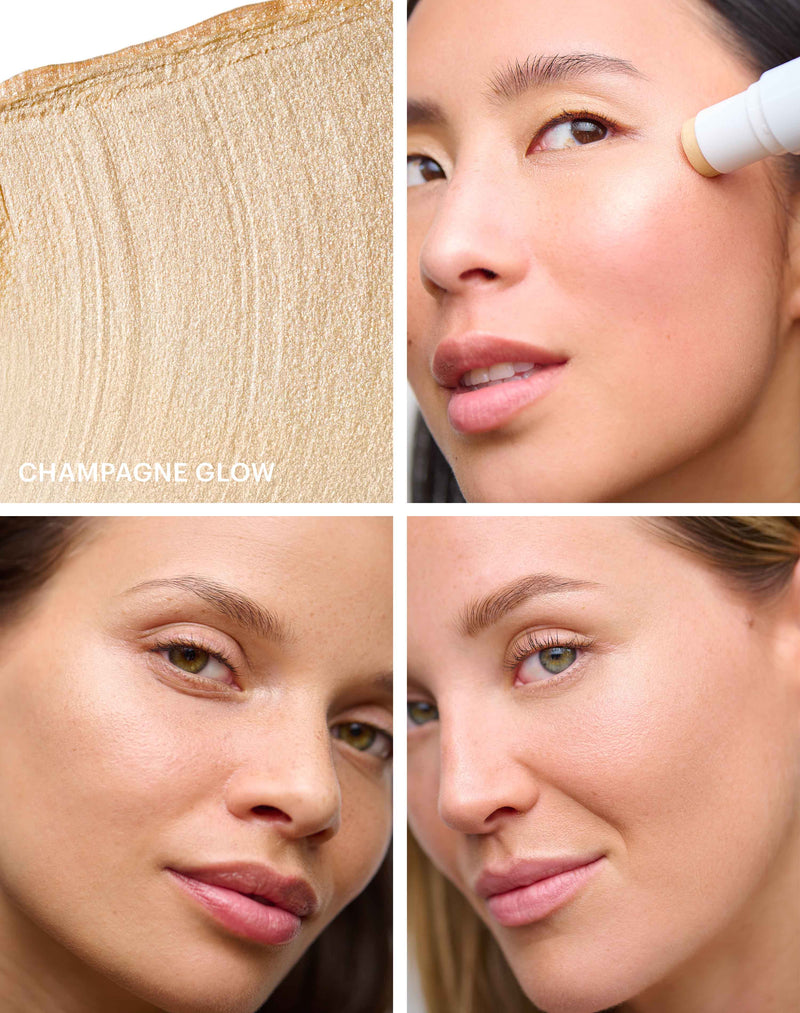 ;Tutte le 3 modelle con Champagne-Glow