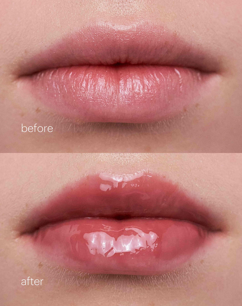 jam; Before & After del Jelly Treat Lip Oil in Jam