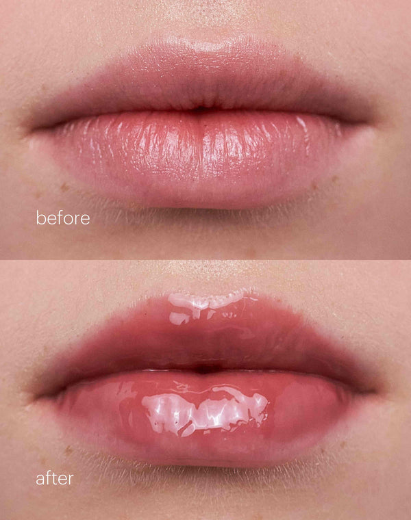 jam; Before & After del Jelly Treat Lip Oils in Jam