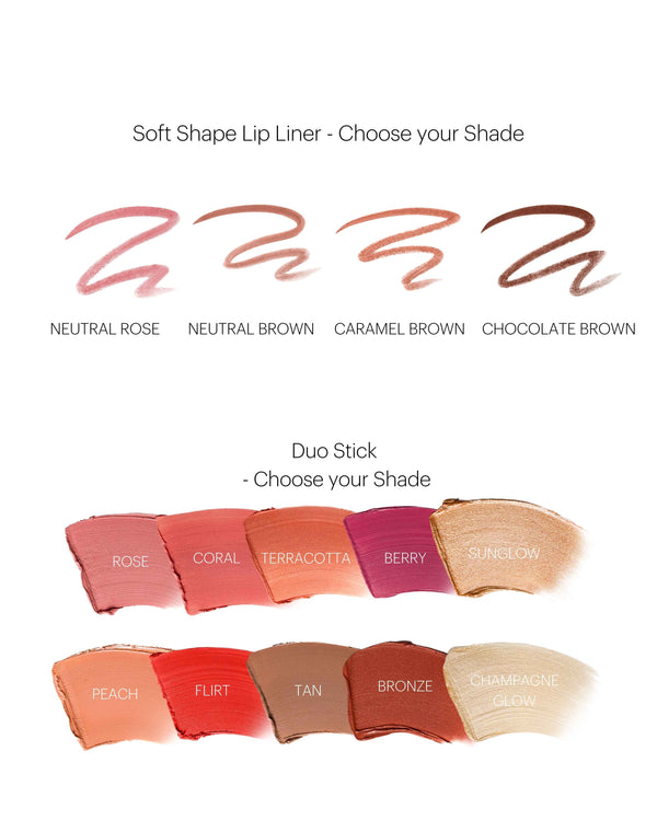 ;Mix & Match Soft Color Swatches