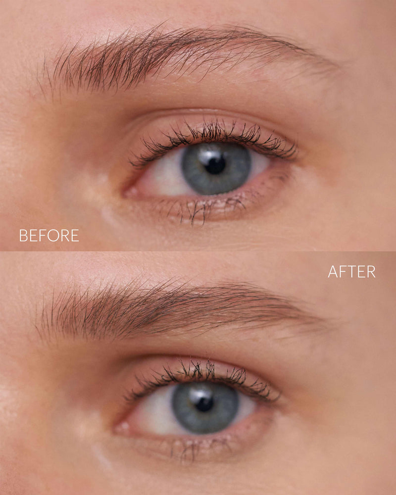 Blonde; Before - After di Siri con Fluffy Brow Filler in Blonde